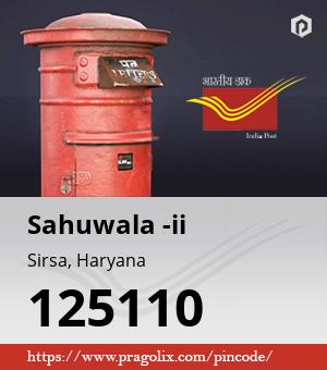 Sahuwala -ii Post office