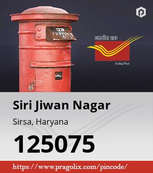 Siri Jiwan Nagar Post office