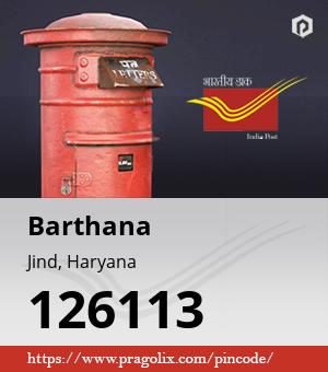 Barthana Post office