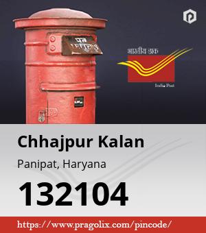 Chhajpur Kalan Post office