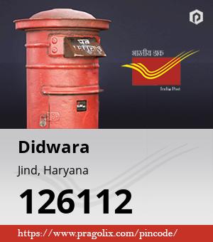 Didwara Post office