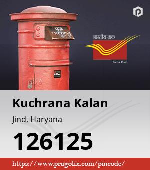 Kuchrana Kalan Post office