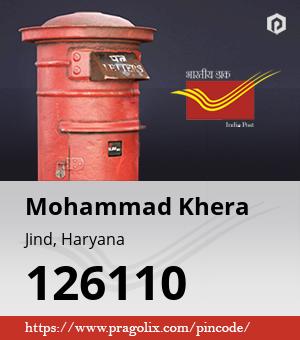 Mohammad Khera Post office