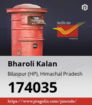 Bharoli Kalan Post office