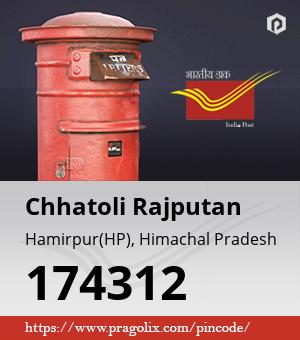 Chhatoli Rajputan Post office