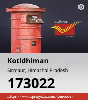 Kotidhiman Post office