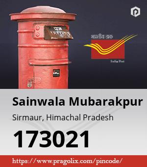 Sainwala Mubarakpur Post office