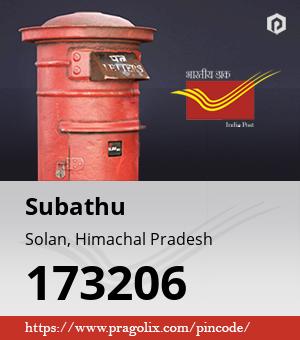 Subathu Post office