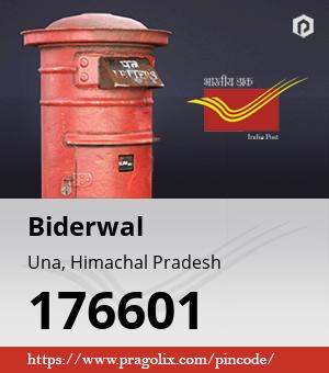 Biderwal Post office