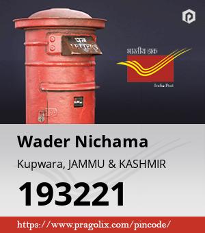 Wader Nichama Post office