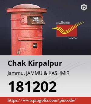 Chak Kirpalpur Post office