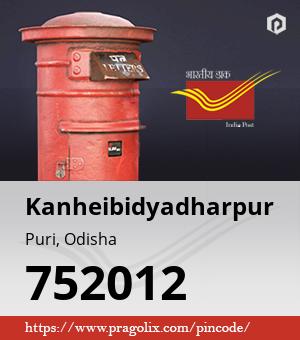 Kanheibidyadharpur Post office