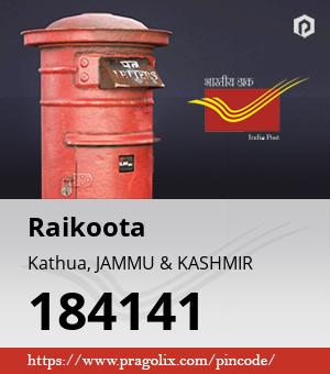 Raikoota Post office