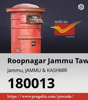 Roopnagar Jammu Tawi Post office