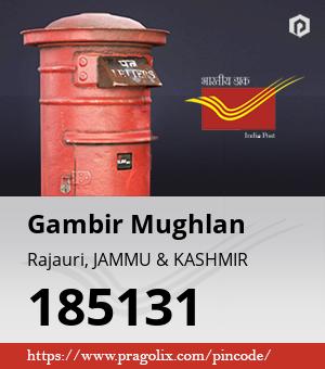 Gambir Mughlan Post office