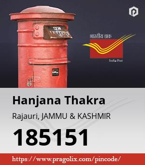 Hanjana Thakra Post office