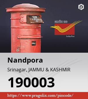 Nandpora Post office