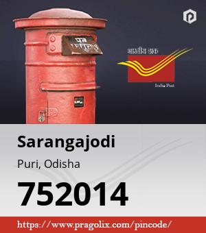 Sarangajodi Post office