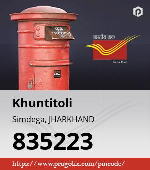 Khuntitoli Post office