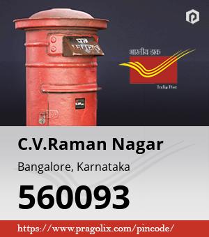 C.V.Raman Nagar Post office