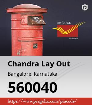 Chandra Lay Out Post office