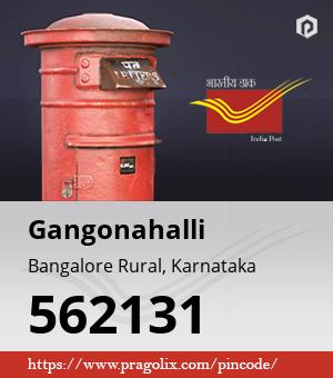 Gangonahalli Post office