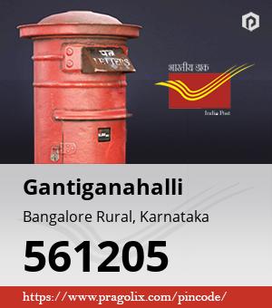 Gantiganahalli Post office