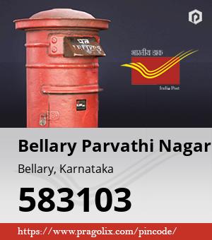 Bellary Parvathi Nagar Post office