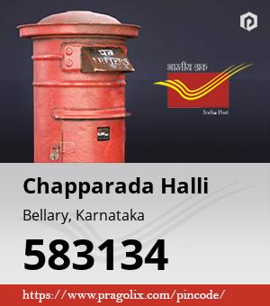 Chapparada Halli Post office