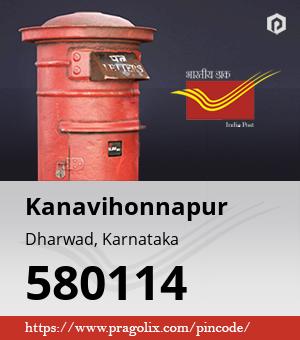 Kanavihonnapur Post office