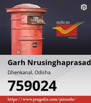 Garh Nrusinghaprasad Post office