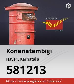 Konanatambigi Post office