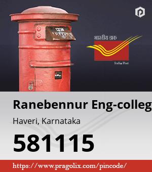 Ranebennur Eng-college Post office