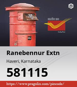 Ranebennur Extn Post office