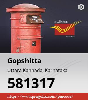 Gopshitta Post office