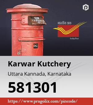 Karwar Kutchery Post office