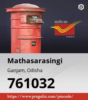 Mathasarasingi Post office