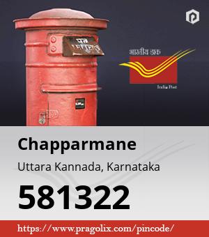 Chapparmane Post office