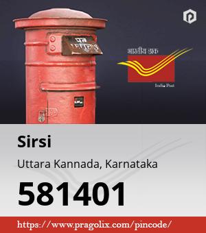 Sirsi Post office