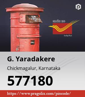G. Yaradakere Post office