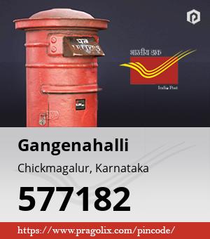 Gangenahalli Post office