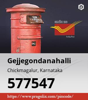 Gejjegondanahalli Post office