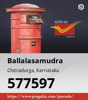 Ballalasamudra Post office