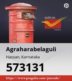 Agraharabelaguli Post office