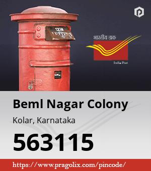 Beml Nagar Colony Post office