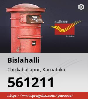 Bislahalli Post office