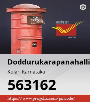 Doddurukarapanahalli Post office