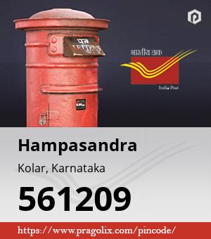 Hampasandra Post office