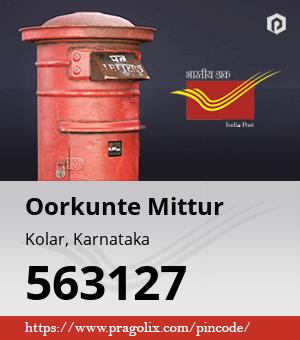 Oorkunte Mittur Post office