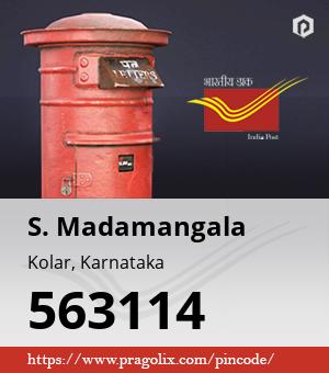 S. Madamangala Post office